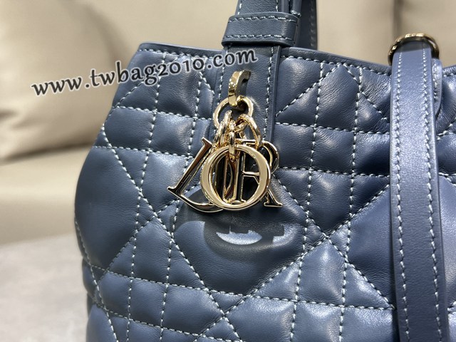 Dior专柜新款迪奥小号Toujours手袋牛皮超大藤格纹休闲女包 djfk1241